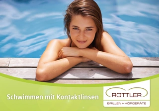 Schwimmen mit Kontaktlinsen